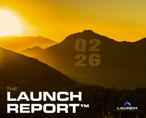 Cover of the Q2 2026 edition of The Launch Report™,